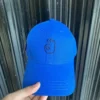 Blue logo cap