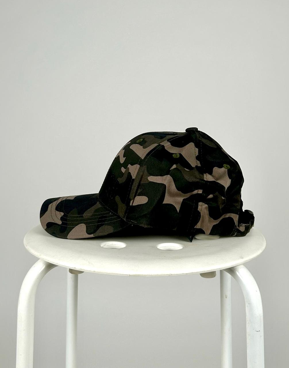 Camoflouge Brown Cap