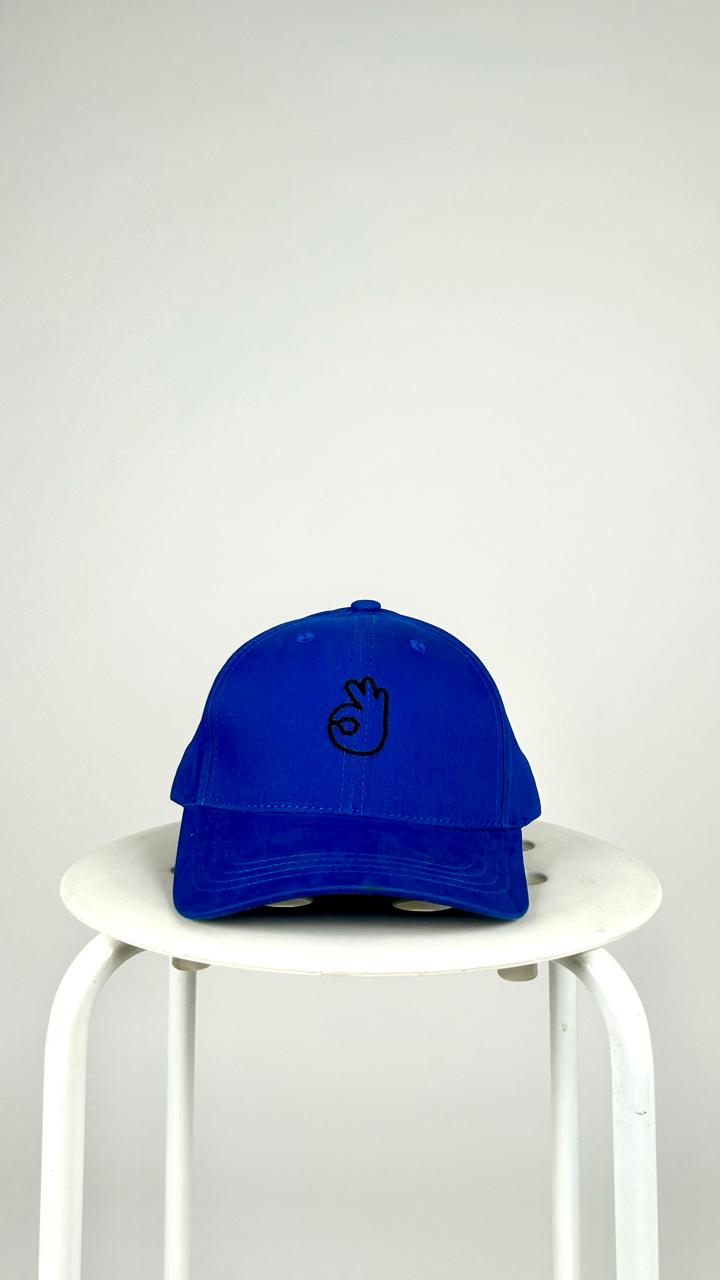 O three Logo Cap Blue