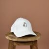 O three Logo Cap White