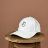 O three Logo Cap White