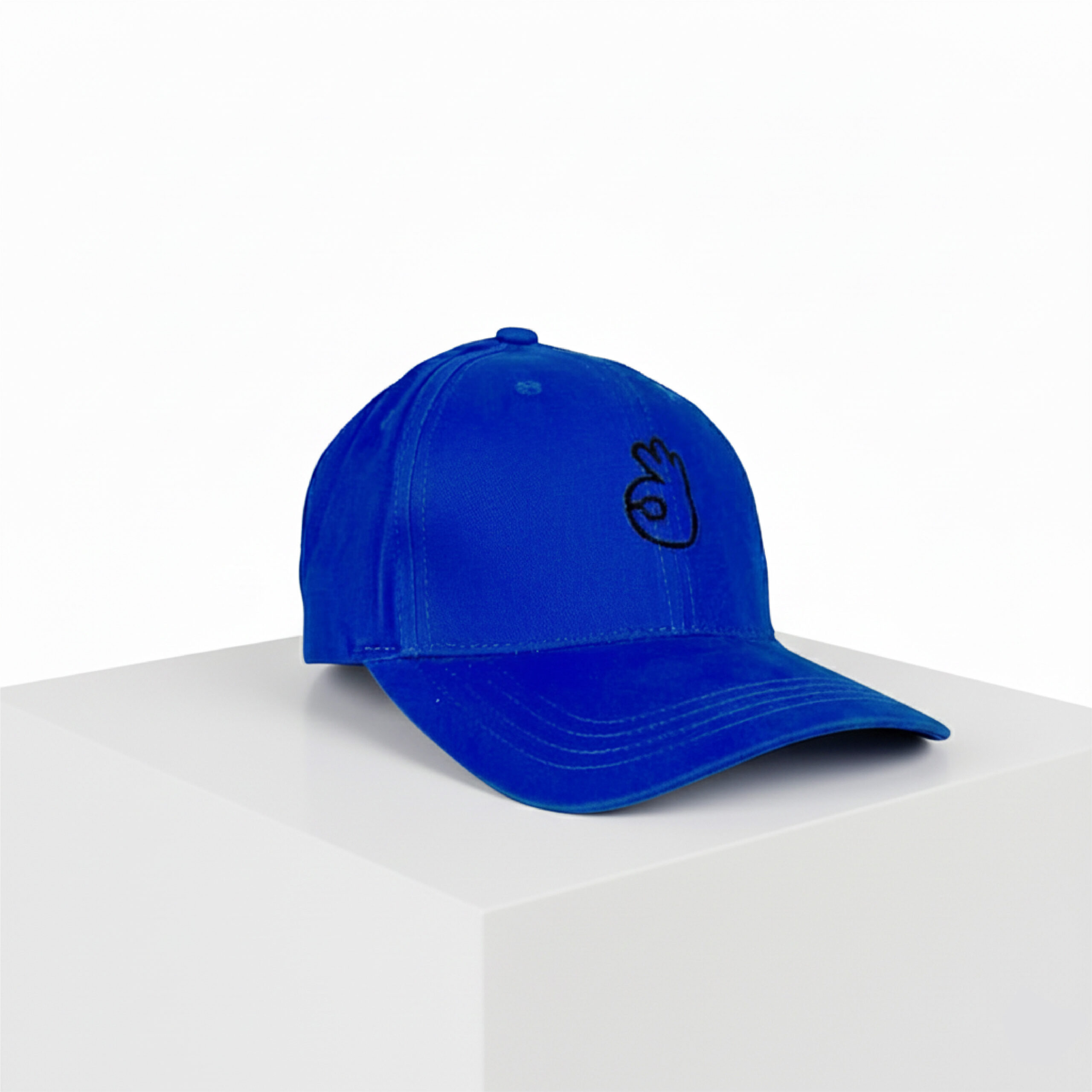 O three Logo Cap Blue