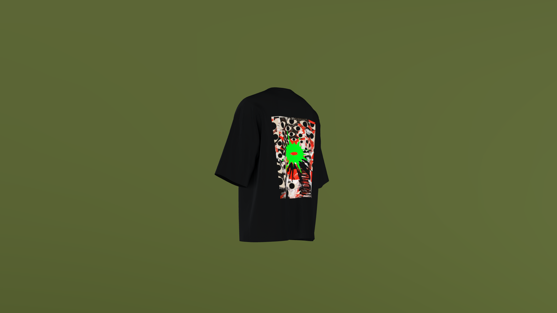 O three Black Tshirt