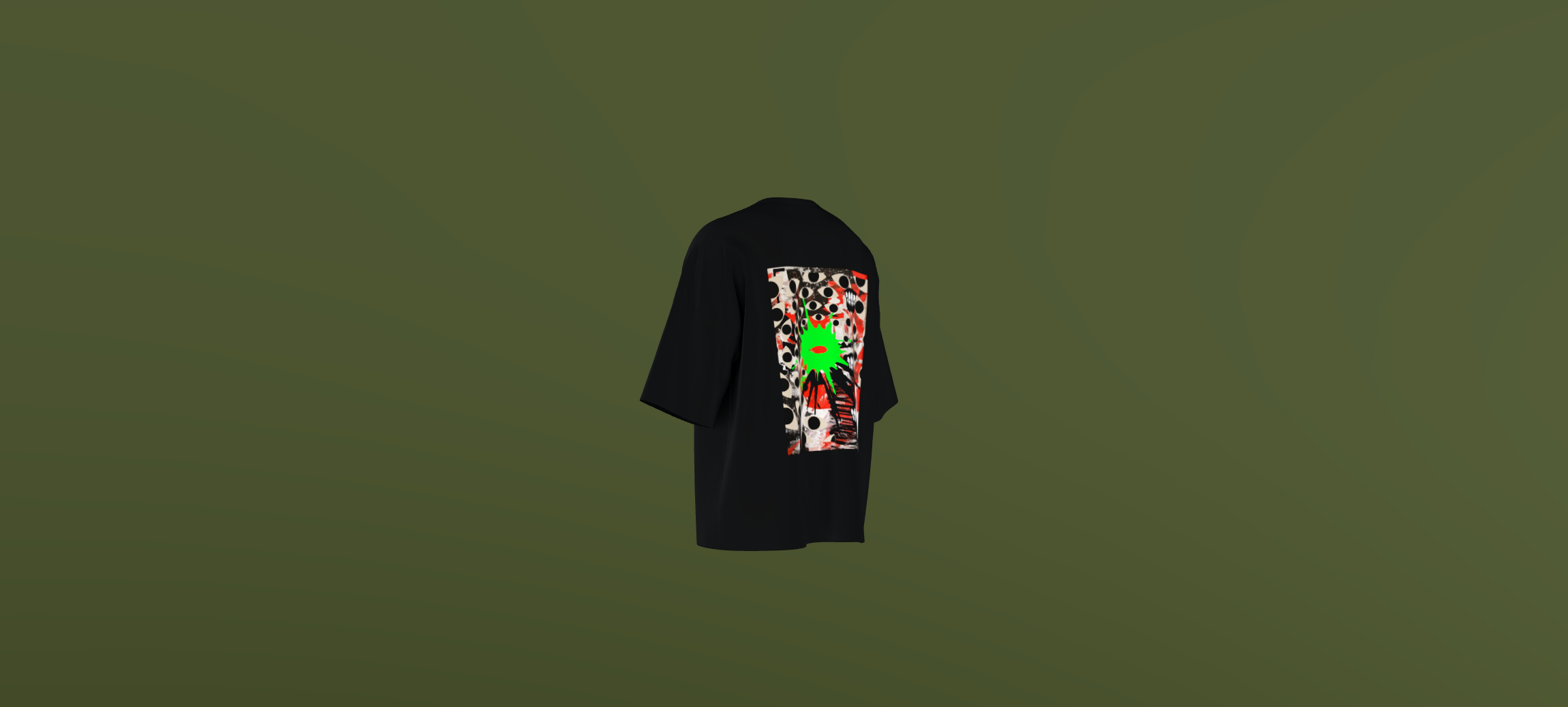 O three Black Tshirt