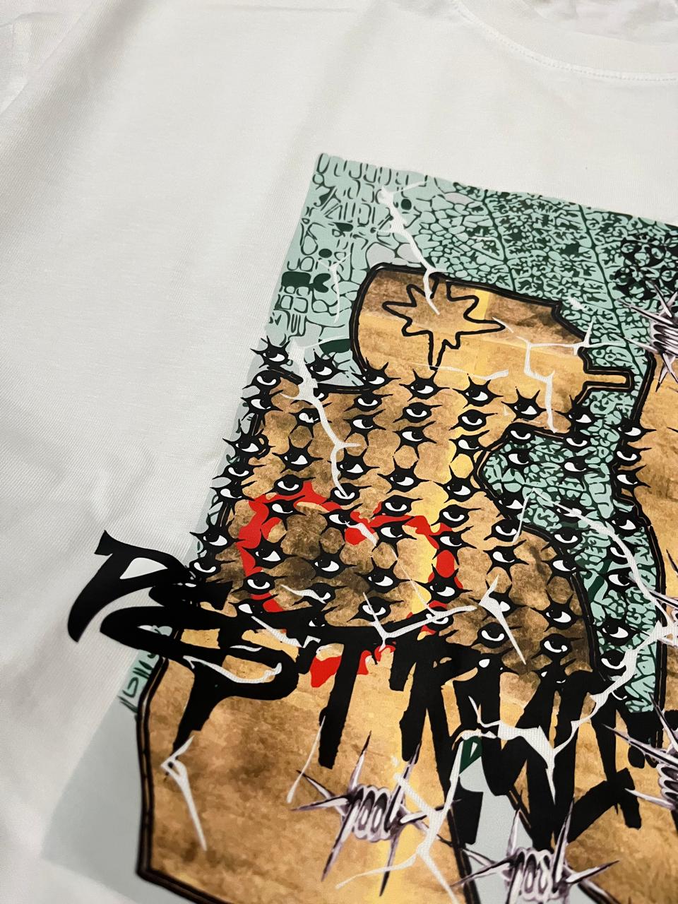 Destructive White Tshirt