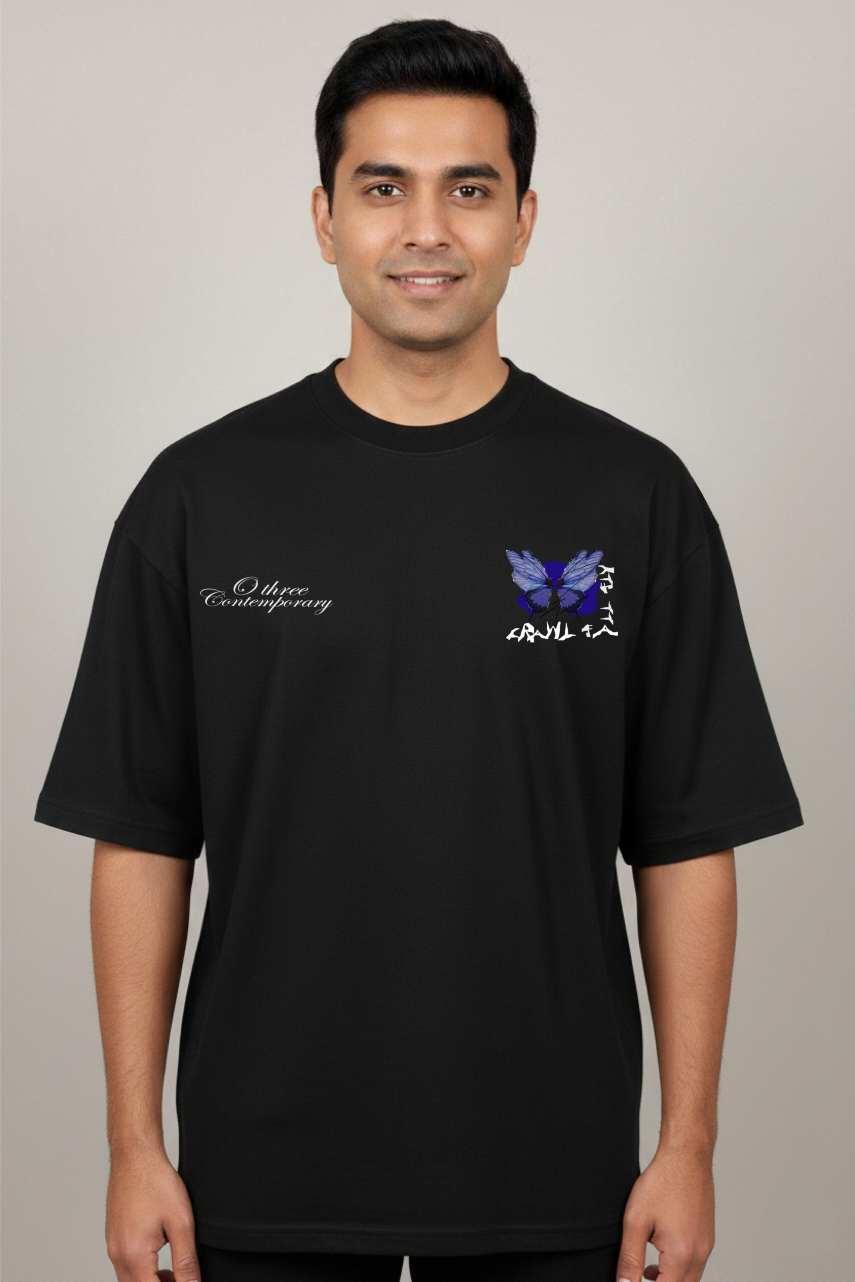 O three Black Tshirt 4 Crawl fall fly