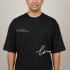 O three Love Black Tshirt