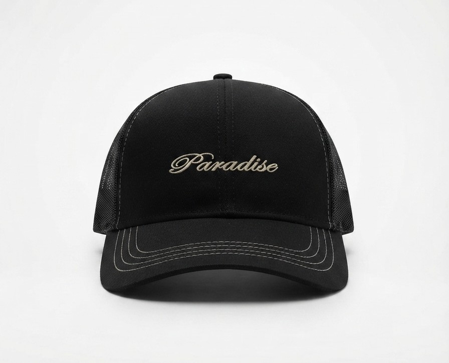 black trucker